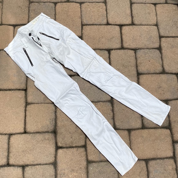 rag & bone Denim - Rag & Bone off-white Jodhpur style Jeans